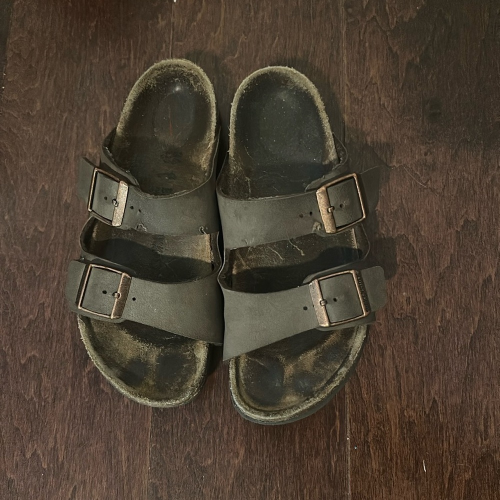 Birkenstock Arizona Mocha Size 34 (US 3 - 3.5) brown sandals